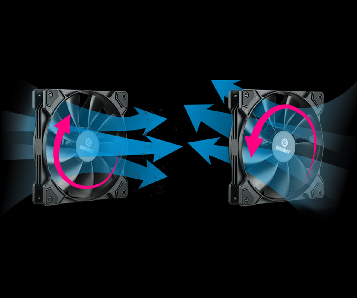 ENERMAX安耐美專利逆轉彈塵技術