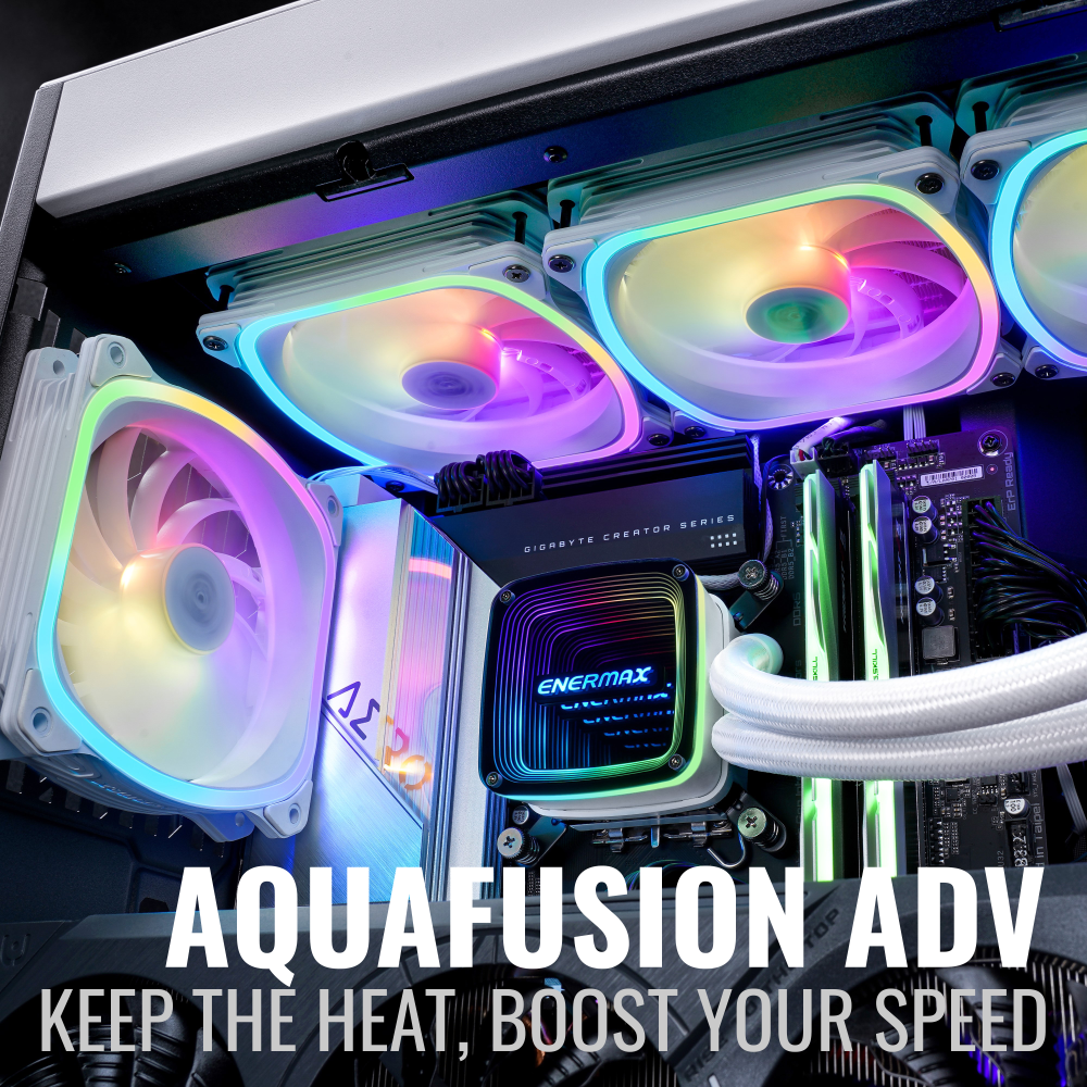 ENERMAX launches AQUAFUSION ADV AIO CPU Cooler
