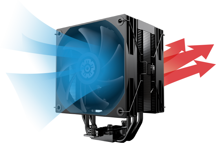 ETS-T41D SUPERIOR COOLING CAPACITY, 250W TDP