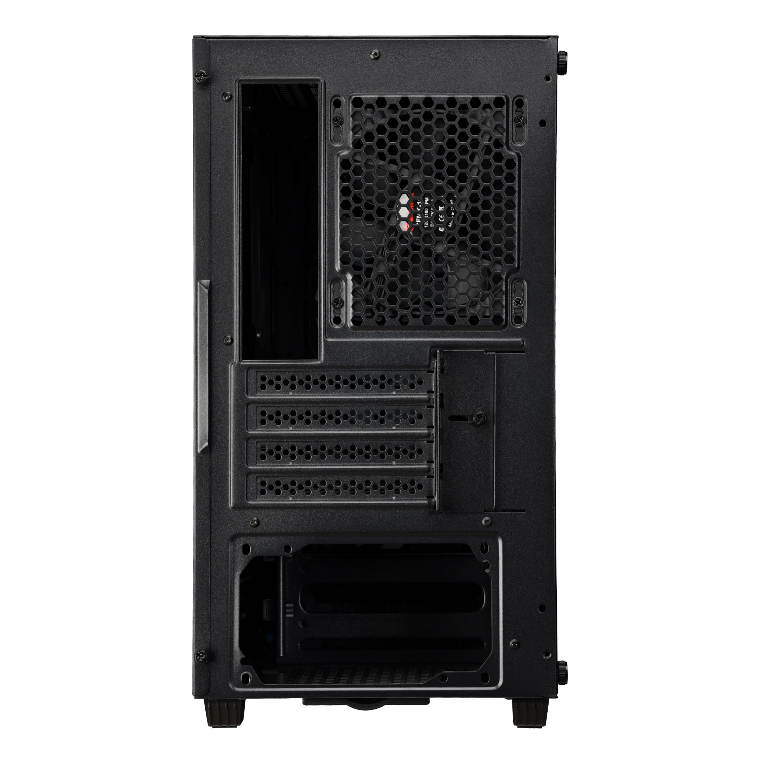MS20-Marbleshell MS20 Mini-Tower Black/ White PC Case ENERMAX 