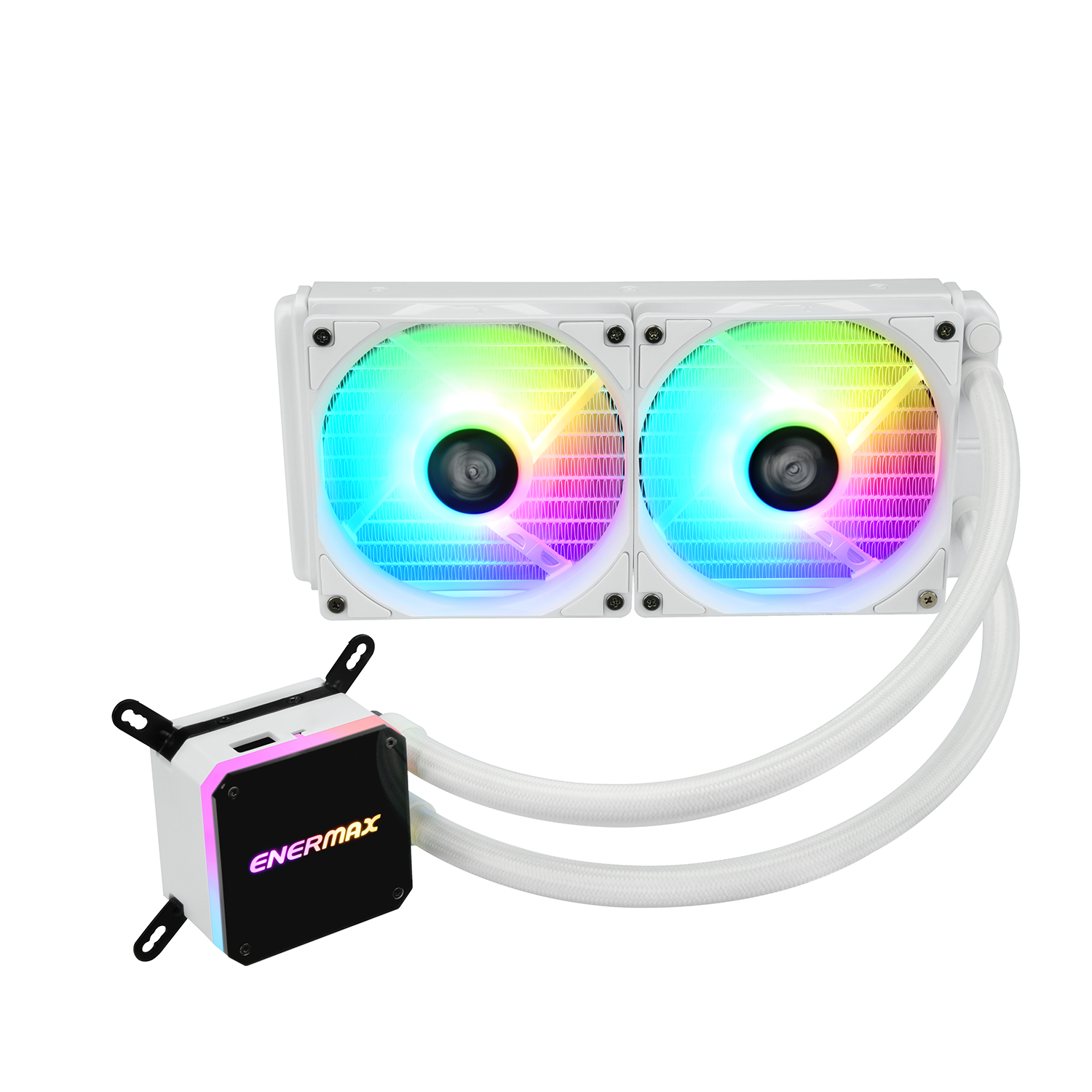 LIQMAX III series 240mm CPU liquid cooler-white - Products - ENERMAX Technology Corporation