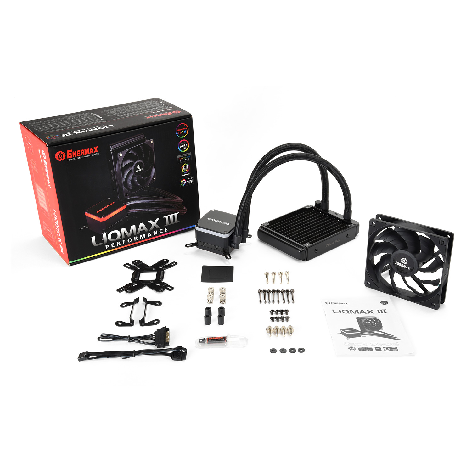 LIQMAX III HF CPU liquid cooler - Products - ENERMAX Technology