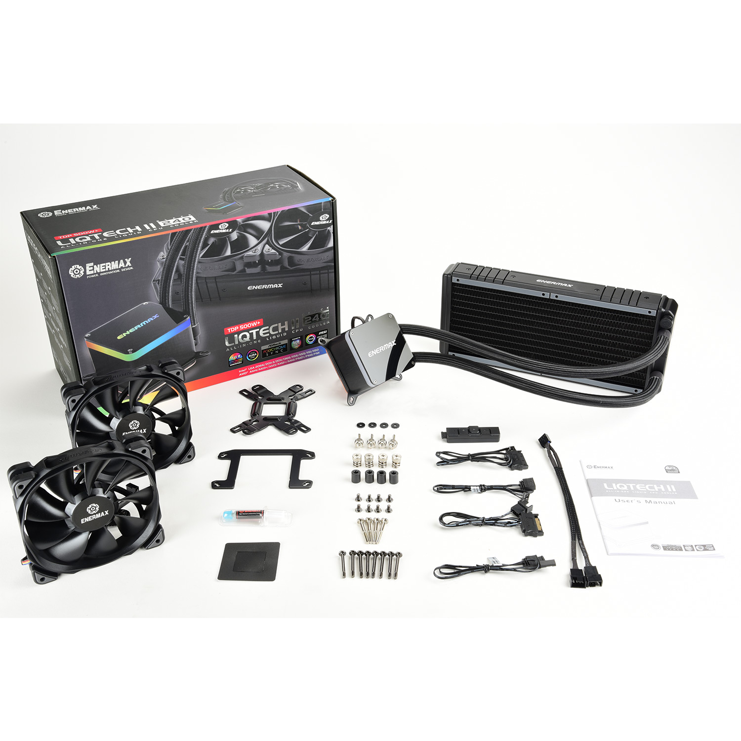 【冬バーゲン★特別送料無料！】 CPU 240mm series II LIQTECH liquid Products - cooler 冷却パーツ・ファン