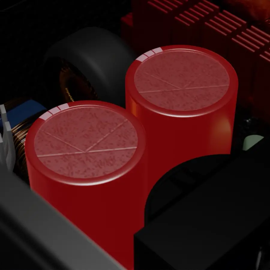 100% JAPANESE CAPACITORS