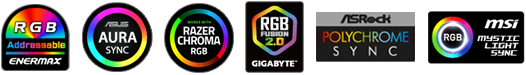 REVOLUTION DF X 電源 RGB 與主機板軟體同步