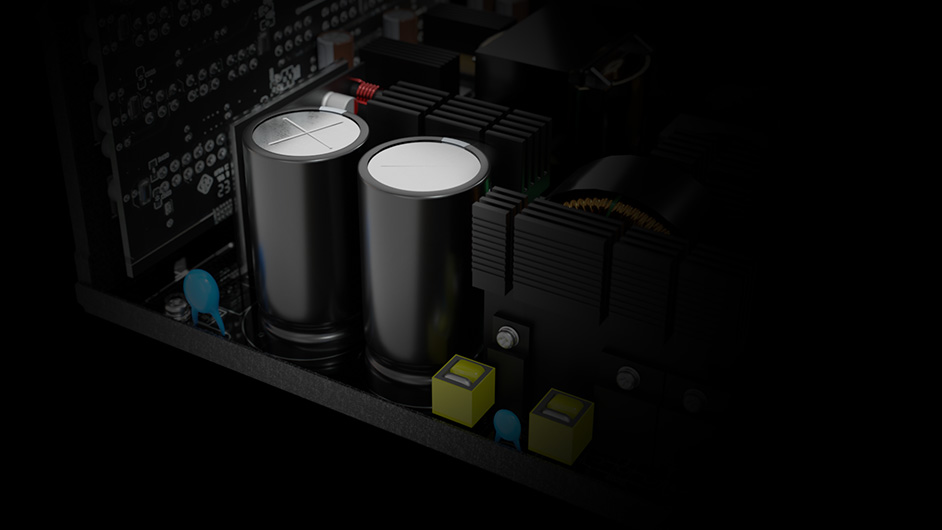 REVOLUTION D.F. X power supply applied advanced LLC and Synchronous Rectifier (SR) design