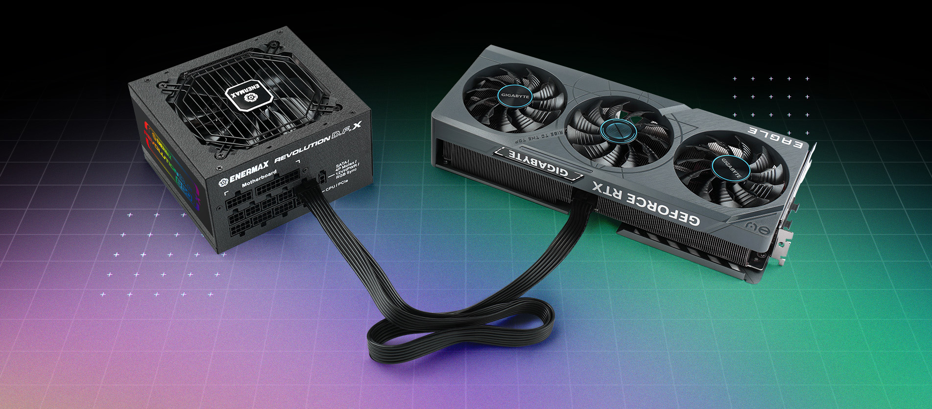 REVOLUTION D.F. X power supply support high-end GPU
