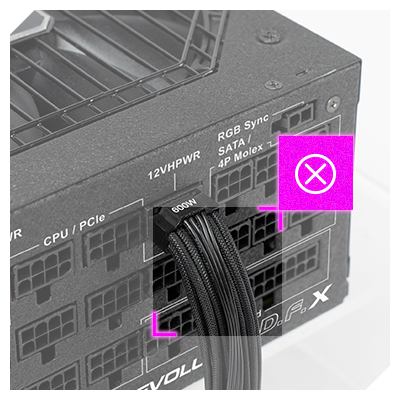 REVOLUTION D.F. X power supply installation guide-3