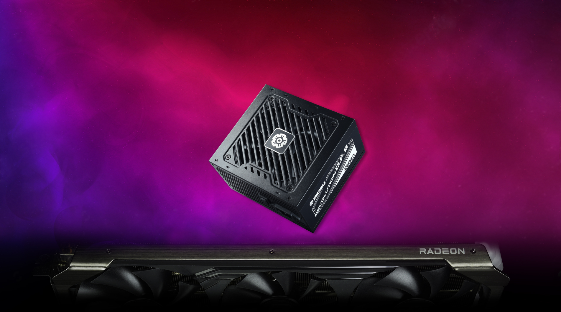 REVOLUTION D.F. 2 power supply is perfect for the latest AMD Radeon™ RX Series graphic cards