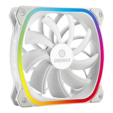 SquA RGB White 120mm PWM Fan- Single Pack-3