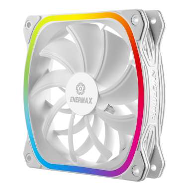 SquA RGB White 120mm PWM Fan- Single Pack-4