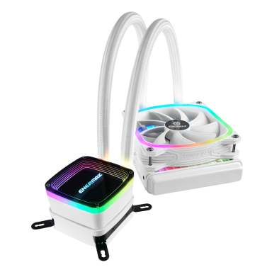 AQUAFUSION series 120mm CPU liquid cooler-white-1