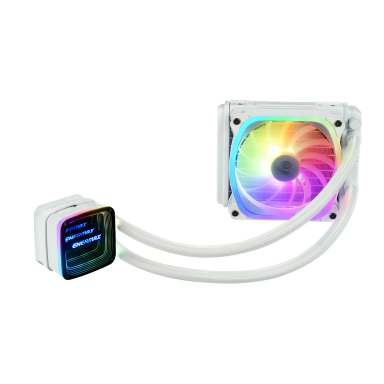 AQUAFUSION ADV series 120mm CPU liquid cooler-white-6