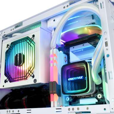 AQUAFUSION ADV series 120mm CPU liquid cooler-white-7