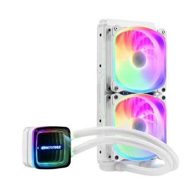 AQUAFUSION ADV series 240mm CPU liquid cooler-white-3