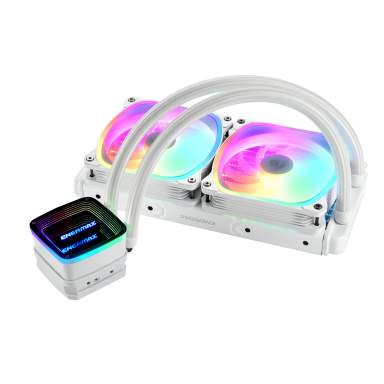 AQUAFUSION ADV series 240mm CPU liquid cooler-white-4