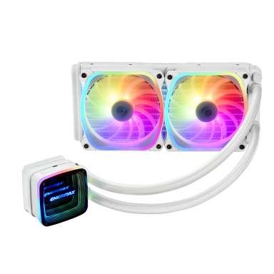 AQUAFUSION ADV series 240mm CPU liquid cooler-white-7