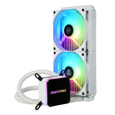 LIQMAX III ARGB series 240mm CPU liquid -cooler-white-1