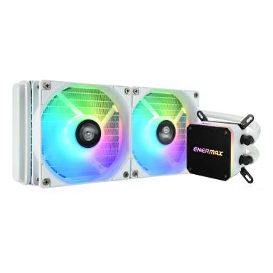 LIQMAX III ARGB series 240mm CPU liquid cooler-white-2