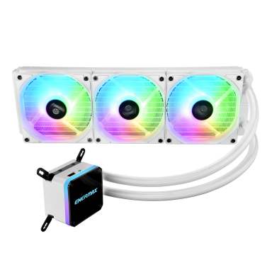 LIQMAX III ARGB series 360mm CPU liquid cooler-white-12