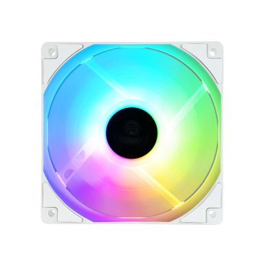 虹彩晶凌雪白版 LIQMAX III 360 ARGB 一體式CPU水冷散熱器-白色-11