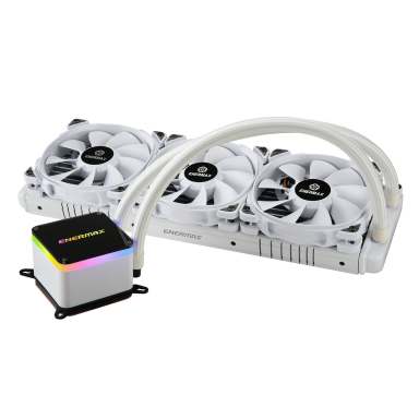 LIQTECH II series 360mm CPU liquid cooler- white-2