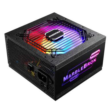 MARBLEBRON 850 Watt 80 PLUS Bronze Semi-Modular RGB Power Supply-6