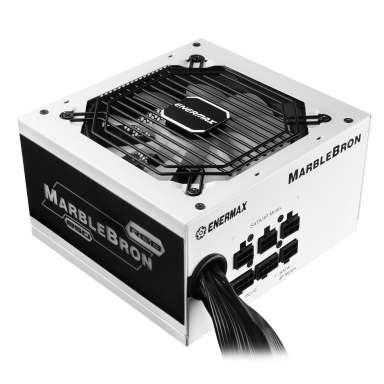 MARBLEBRON 850 Watt 80 PLUS Bronze Semi-Modular RGB Power Supply-white-4