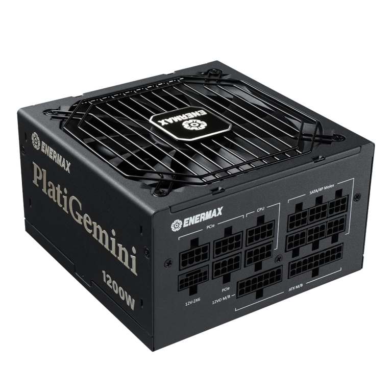 PlatiGemini 1200 Watt 80 PLUS Platinum Fully Modular ATX 3.1 & ATX 12VO Power Supply_01